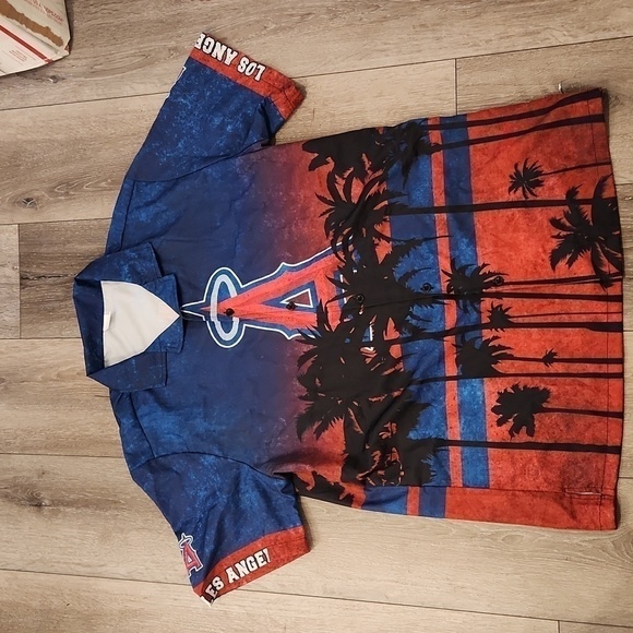 MLB Angel's Dress Shirt - Picture 1 of 4